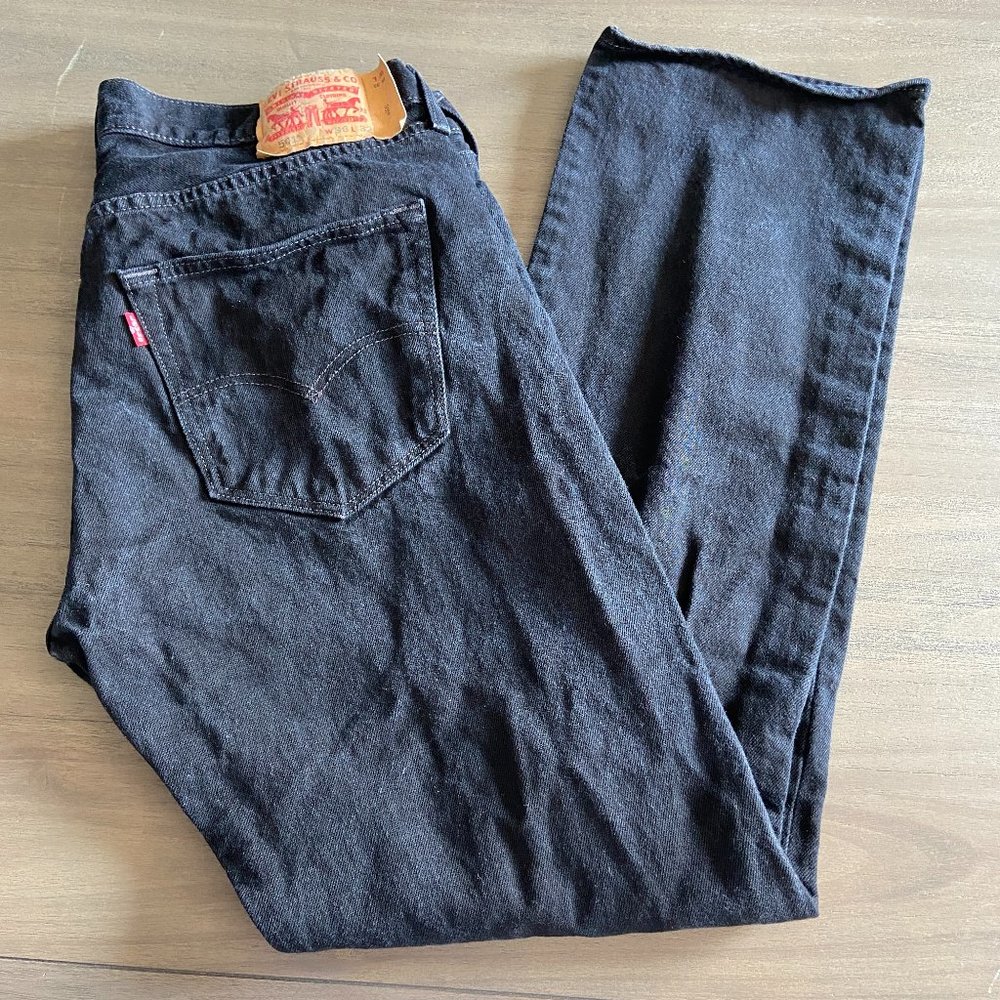 Levi's 501 Men's Jeans 36*32 in Black